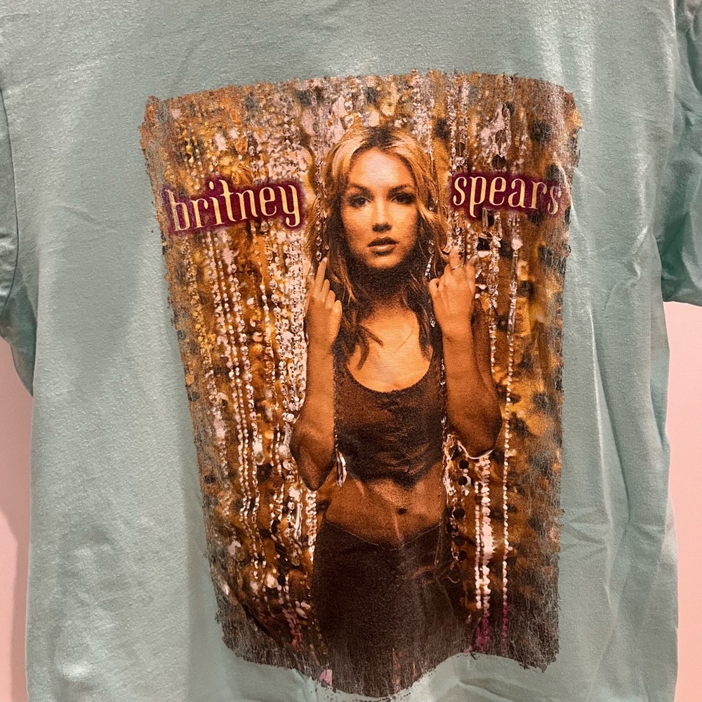 Britney Spears Aqua TShirt